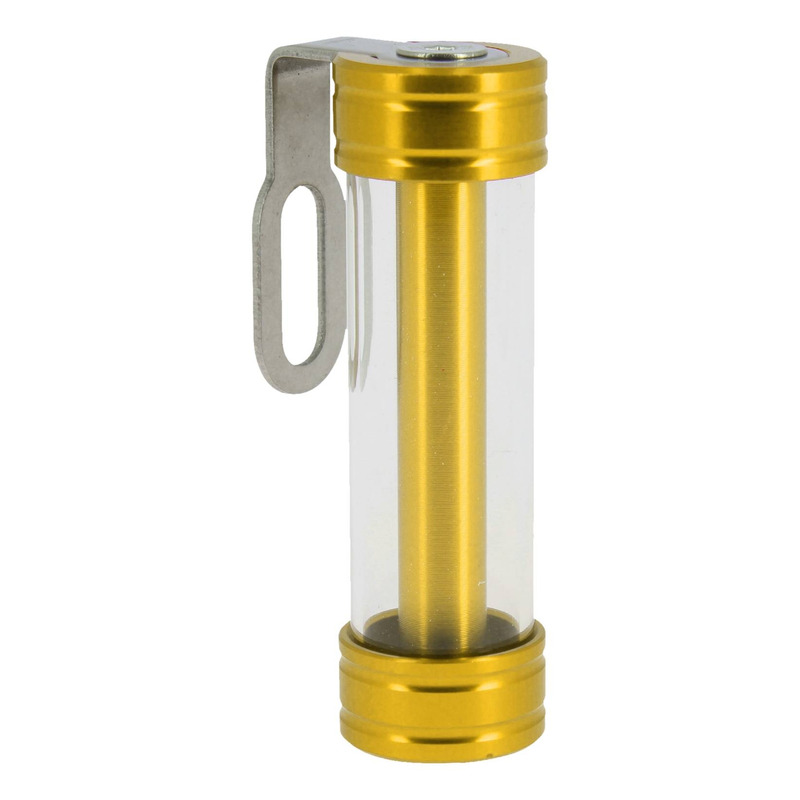 Support de vignette cylindrique Racing Moto Technology doré