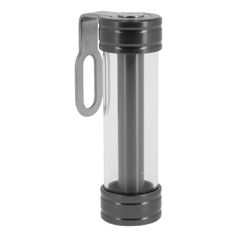 Support de vignette cylindrique Racing Moto Technology gris