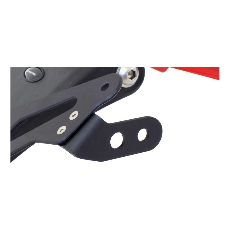 Support Evotech pour fixation clignotants origines Triumph Daytona 675