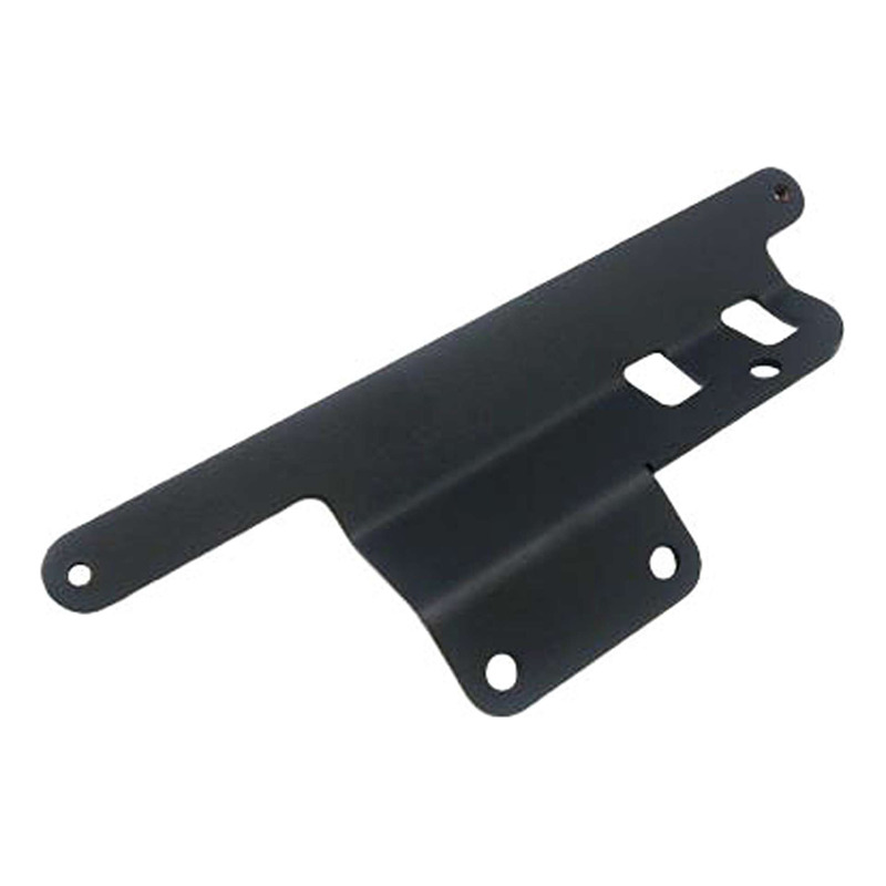 Support Gauche de Sabot Moteur YCF Acier Noir Mat pour Mini GP