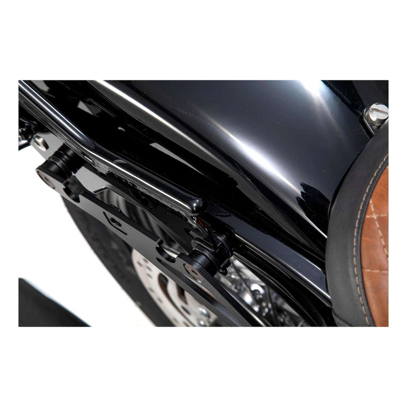 Support latéral SW-Motech SLH LH2 droit Harley Davidson FLFB Softail Fat Boy 18-20