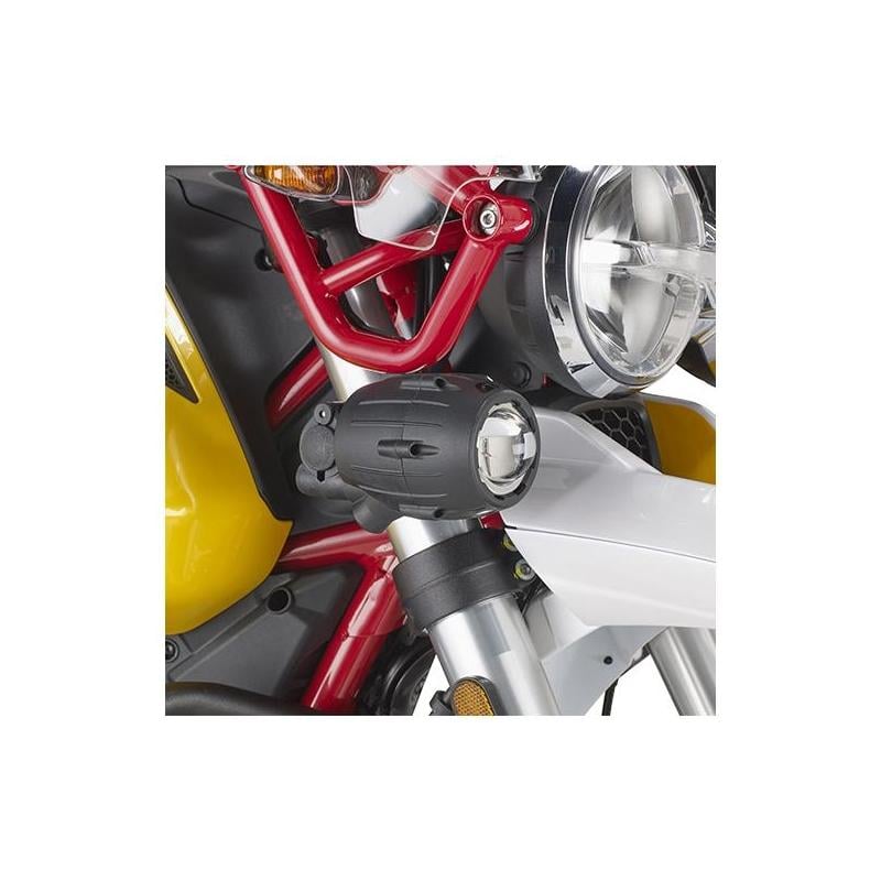 Supports pour feux additionnels SW-MOTECH noir Moto Guzzi V85 TT 19-20 -  Pièces Carénage sur La Bécanerie