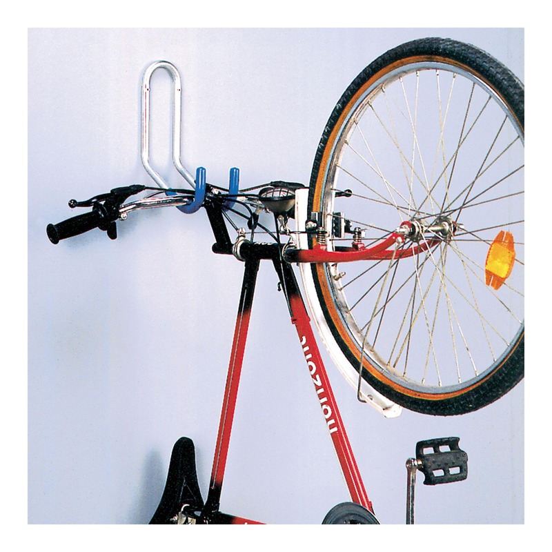 Support présentoir vélo mural avec crochet par guidon(1 vélo) - Outillage  et entretien sur La Bécanerie