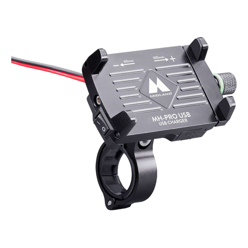 Support smartphone Midland MH-Pro USB fixation guidon