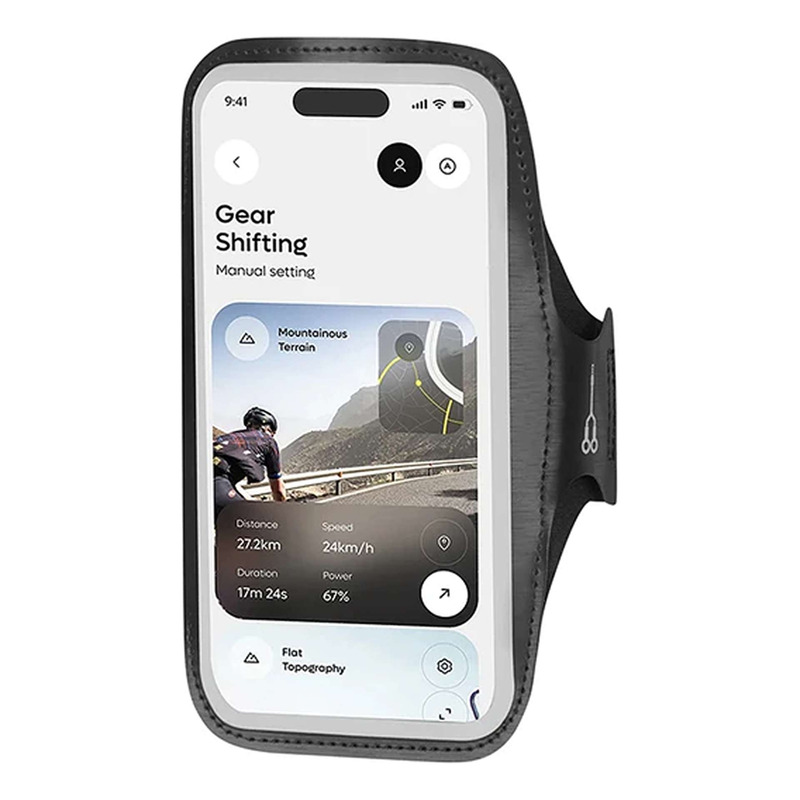 Support téléphone brassard pour vélo Rixus RXSP02 XL