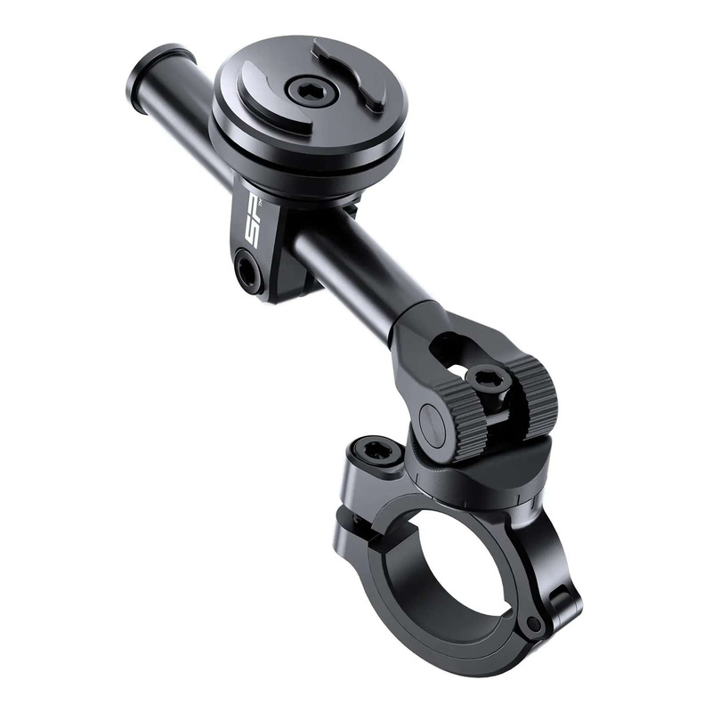 Support tÃ©lÃ©phone SP Connect Mount 3D SPC+ noir pour guidon moto
