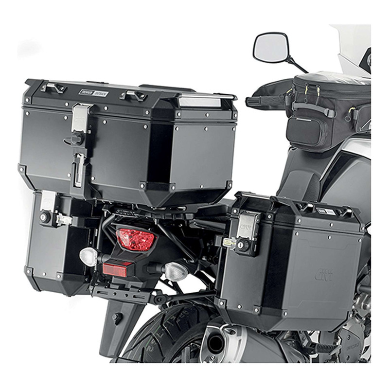 Supports de valises Givi ONE-FIT (PLO) pour système Monokey Cam-Side Suzuki 1050 V-Strom 20-26