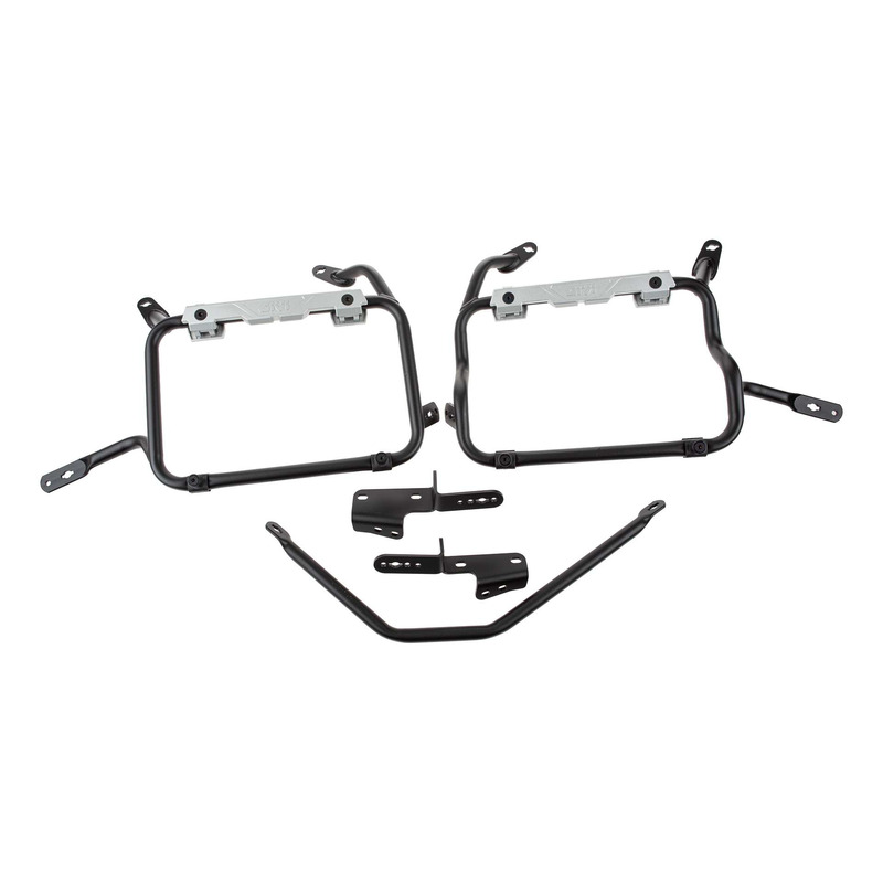 Supports de valises Givi ONE-FIT(PLO) Monokey Cam-Side Ténéré 700 25-26 dégagement échappement