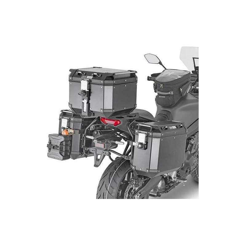 Supports de valises latérales Givi ONE-FIT (PLO) pour système Monokey Cam-Side Yamaha Tracer 9 21-23