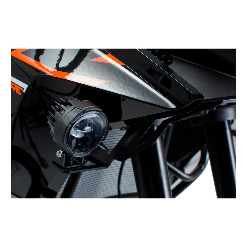 Supports pour feux additionnels SW-MOTECH noir KTM 1050 Adventure 14-1