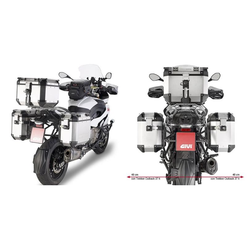 Supports pour valises latérales Givi Trekker Outback Bmw S 1000 XR 15