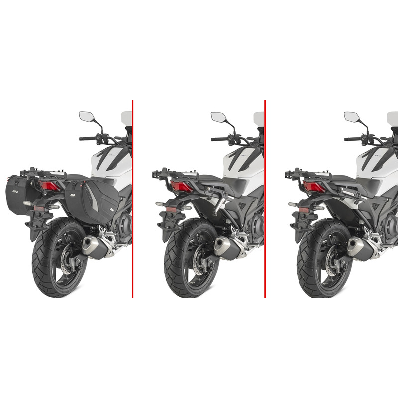 Supports retractables Givi Stealth pour sacoches latérales Easy-T Honda NC 750 X 25-26