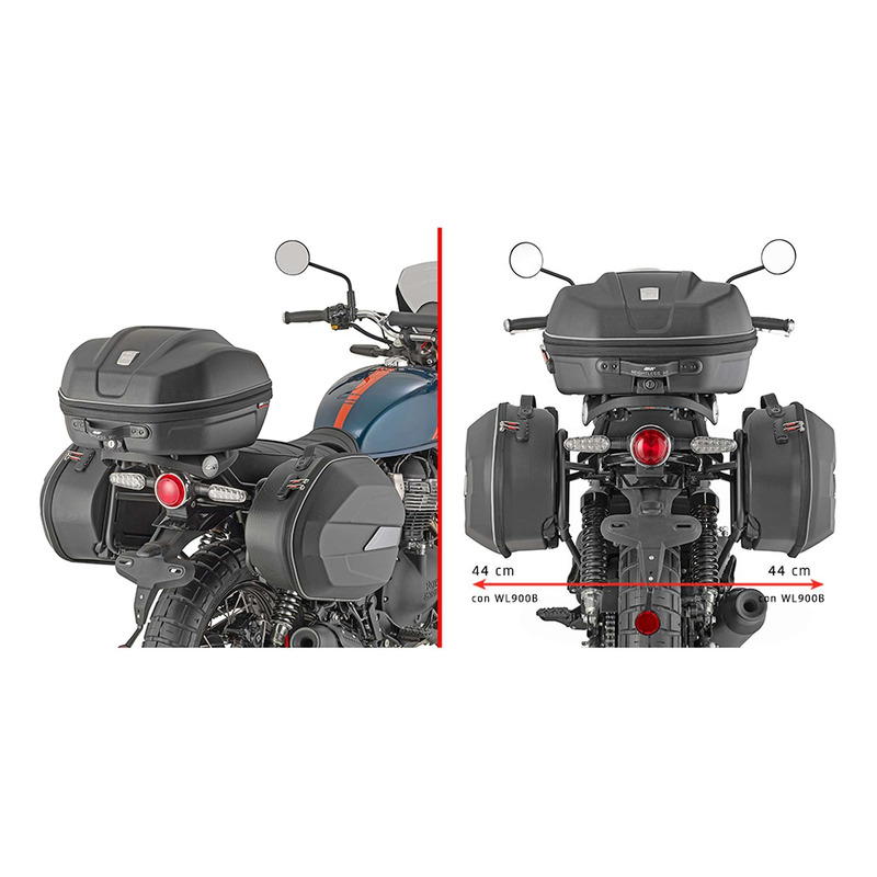 Supports valises Givi ONE-FIT(PLO) pour Monokey Royal Enfield Bear 650
