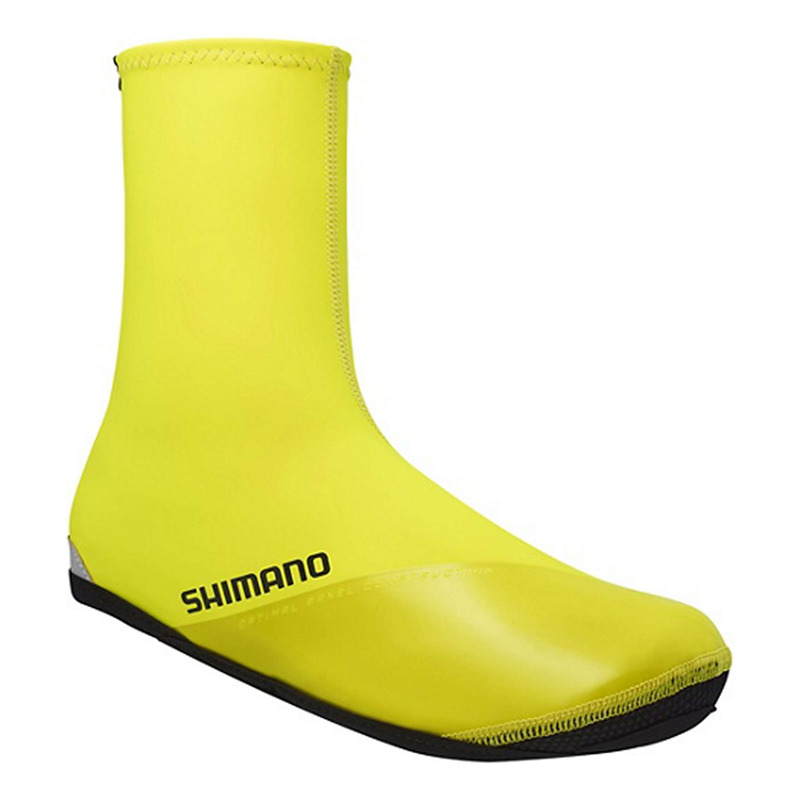Sur-Chaussure Vélo Shimano Dual H20 Jaune Néon