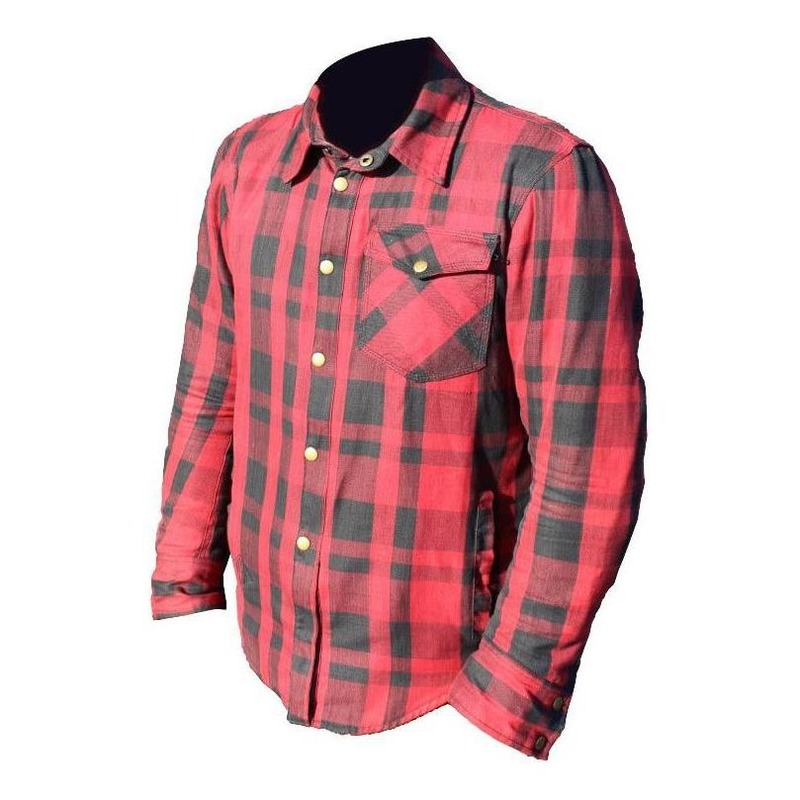 Sur-chemise Archive Woody rouge/noir