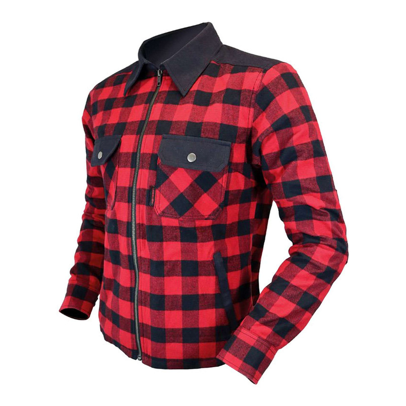 Sur-chemise femme Harisson Ranger Lady noir/rouge- S