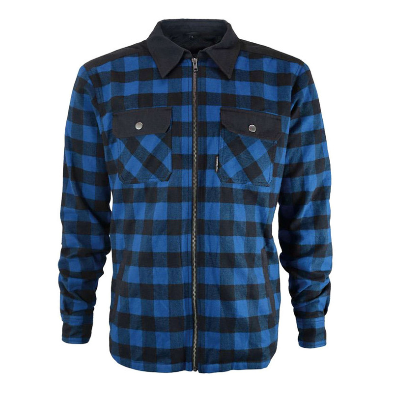 Sur-chemise Harisson Ranger noir/bleu- S