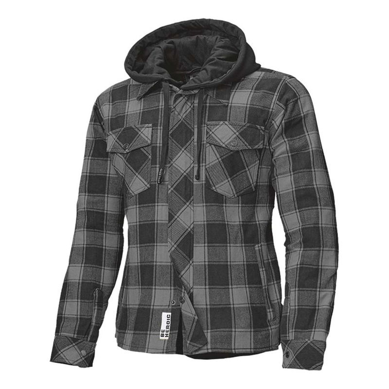Surchemise moto Held Lumberjack 2 gris