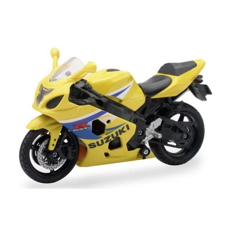 Suzuki route jaune 1:18 NewRay jaune/bleu