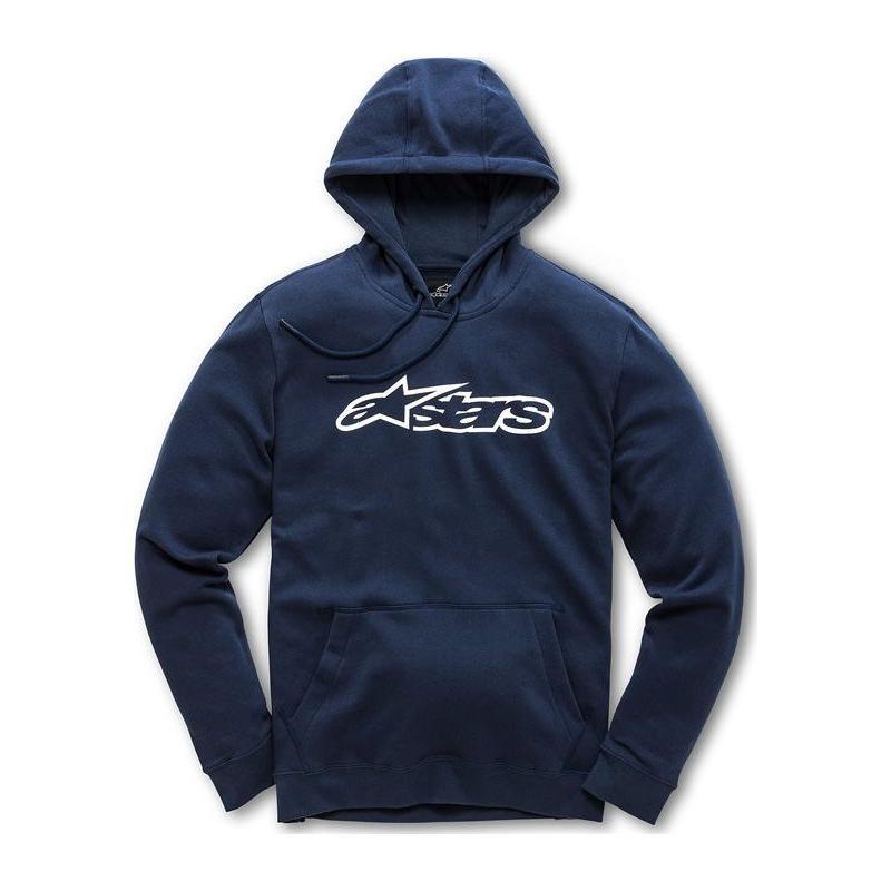 Sweat à capuche Alpinestars Blaze navy/blanc- S