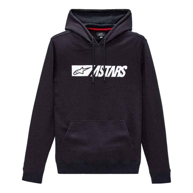 Sweat à capuche Alpinestars Reblaze hoodie noir/blanc- S