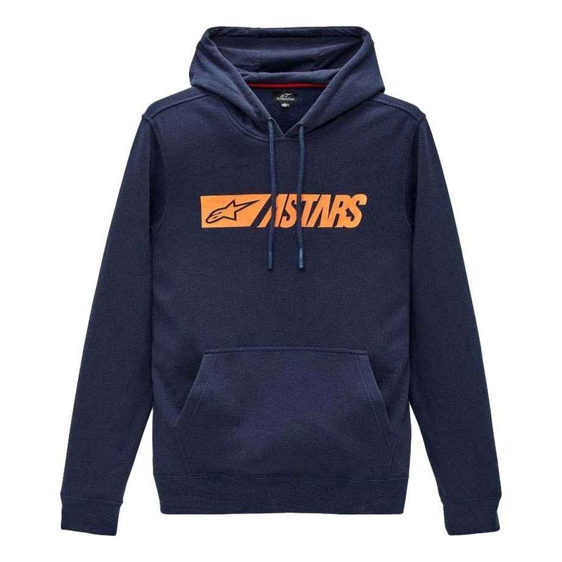 Sweat à capuche Alpinestars Reblaze hoodie navy/orange- S