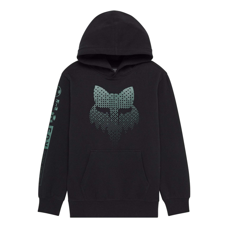 Sweat à capuche enfant Fox Racing Youth Blur black-
