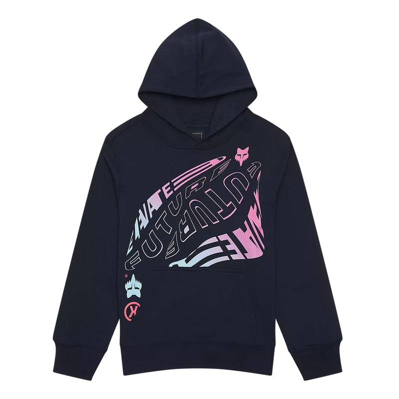 Sweat à capuche enfant Fox Racing Youth Elevated midnight-