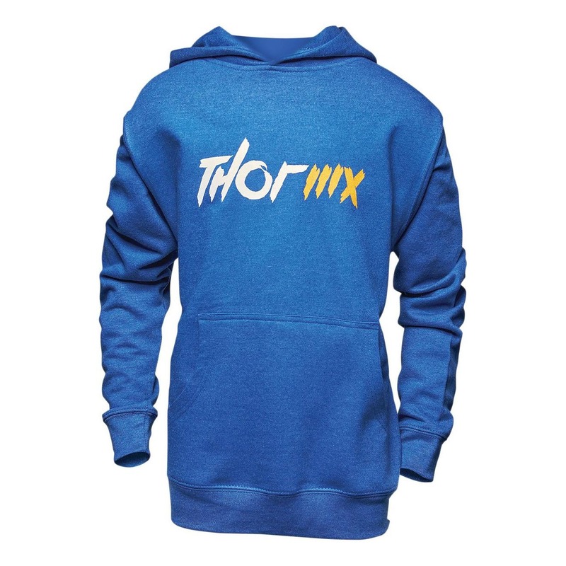 Sweat à capuche enfant Thor MX Pullover royal bleu- S