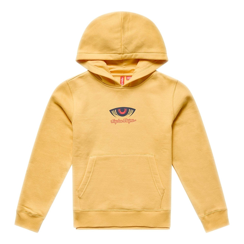 Sweat à capuche enfant Troy Lee Designs Cyborg bleached melon