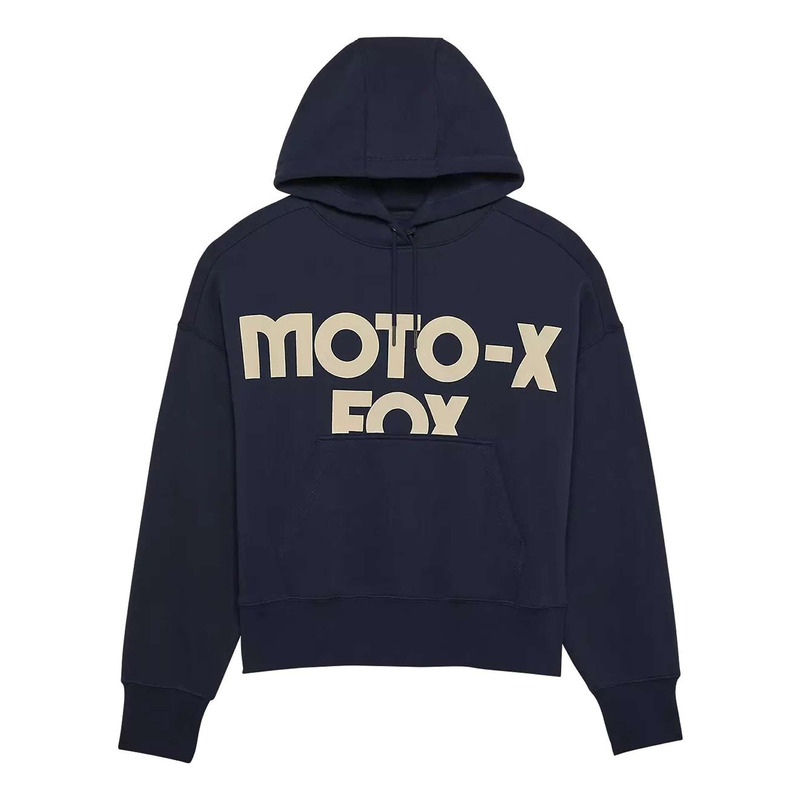 Sweat à capuche femme Fox Racing W Moto-X Oversized midnight