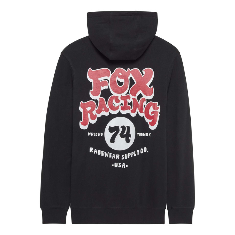Sweat à capuche Fox Racing Racewear black- 2X