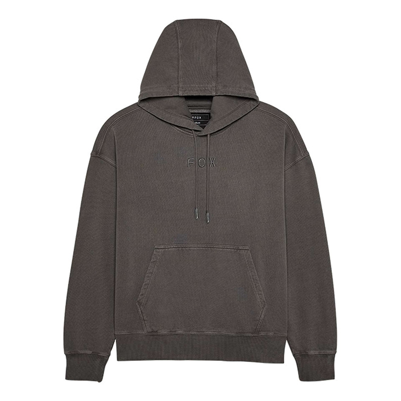 Sweat à capuche Fox Racing Wordmark Oversized grey