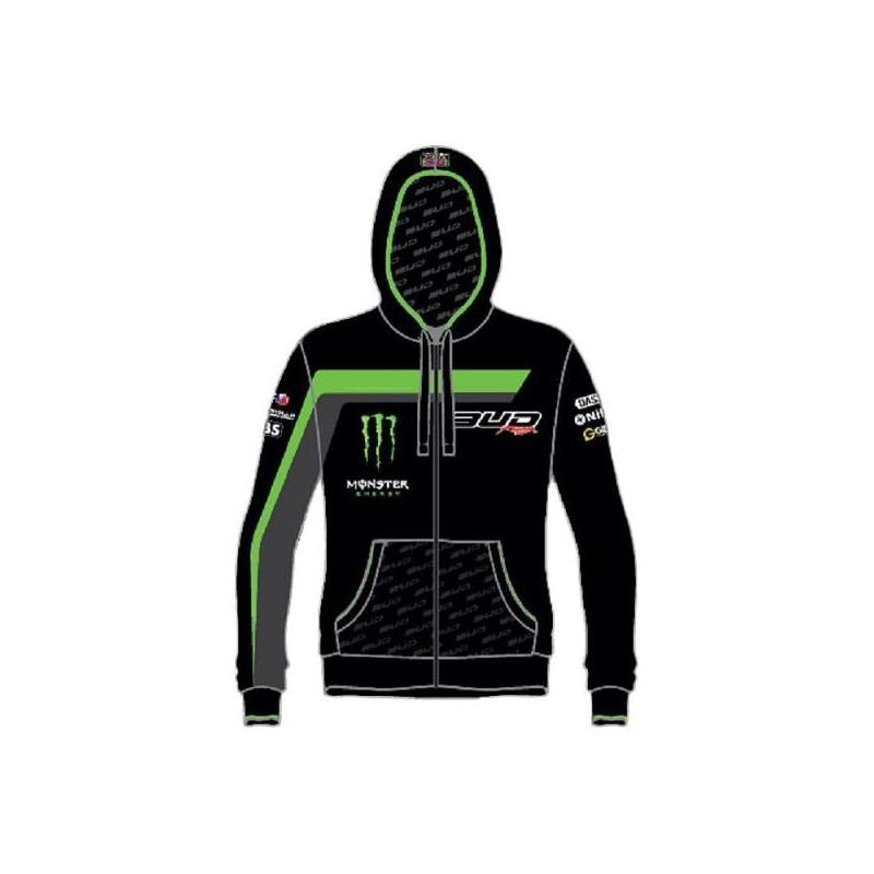 Sweat à capuche Staff Bud Racing 18 vert/noir