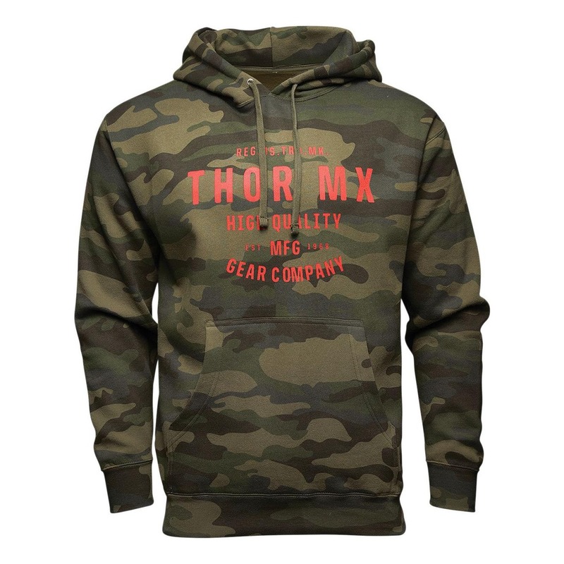 Sweat à capuche Thor Crafted PO camouflage- S