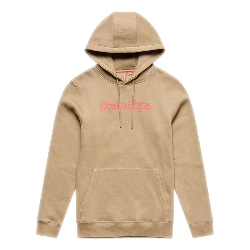 Sweat à capuche Troy Lee Design Signature sienna