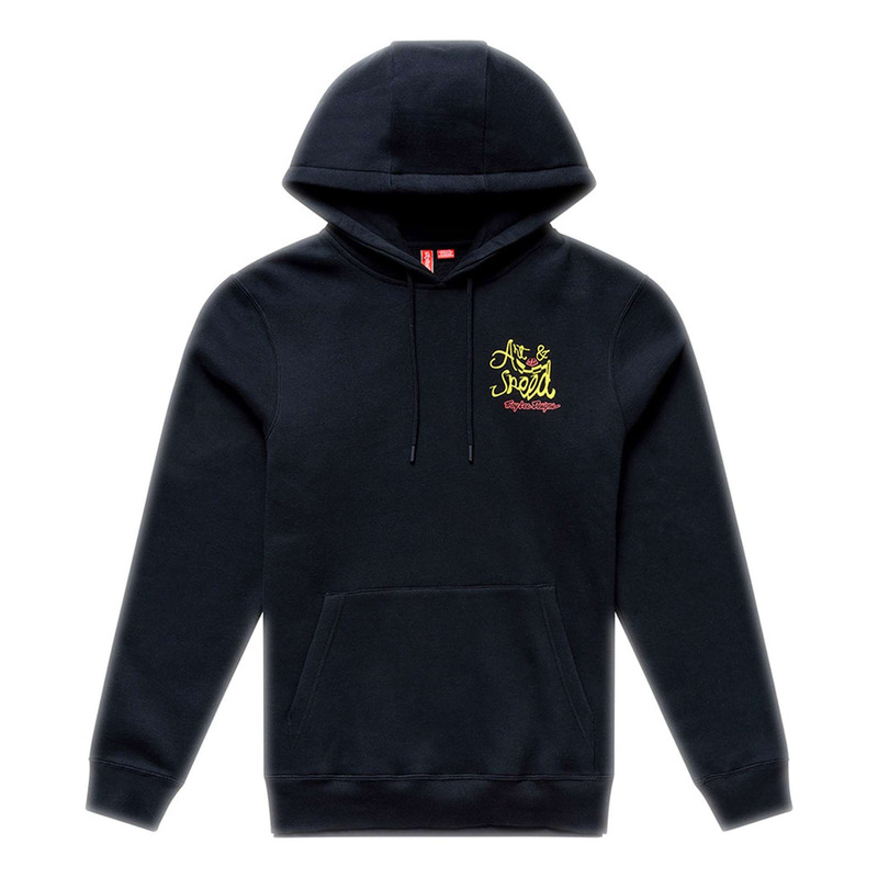 Sweat à capuche Troy Lee Designs Heritage noir
