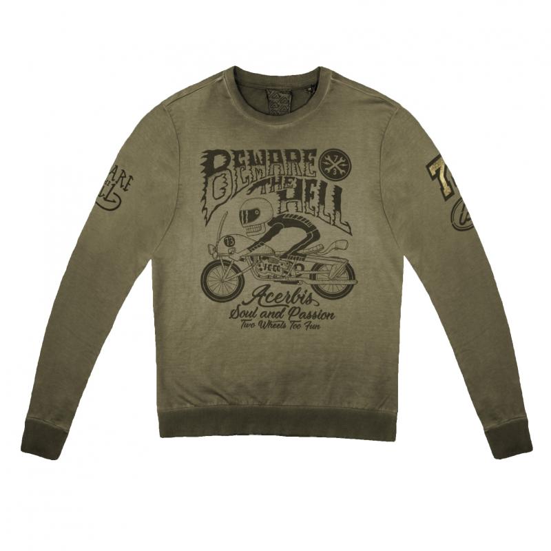 Sweat Acerbis SP Club Round Fun urban green- S