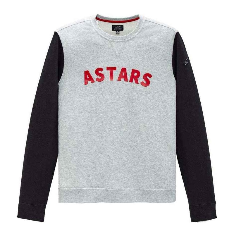 Sweat Alpinestars Speak Crew fleece gris heather- S