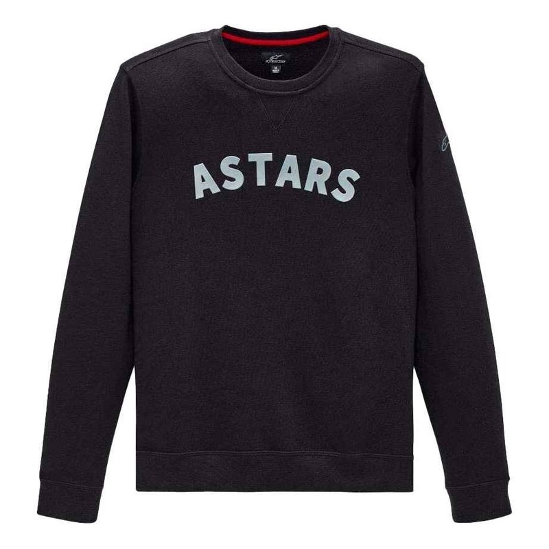 Sweat Alpinestars Speak Crew fleece noir- S