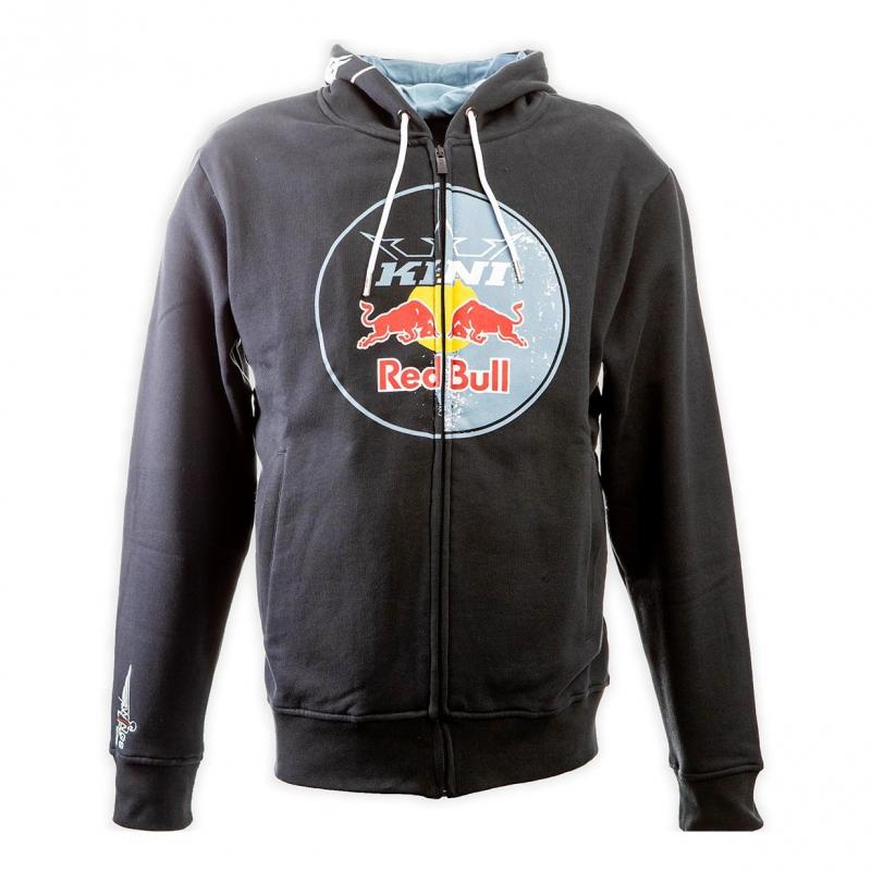 Sweat capuche Kini Red Bull Circle anthracite- S