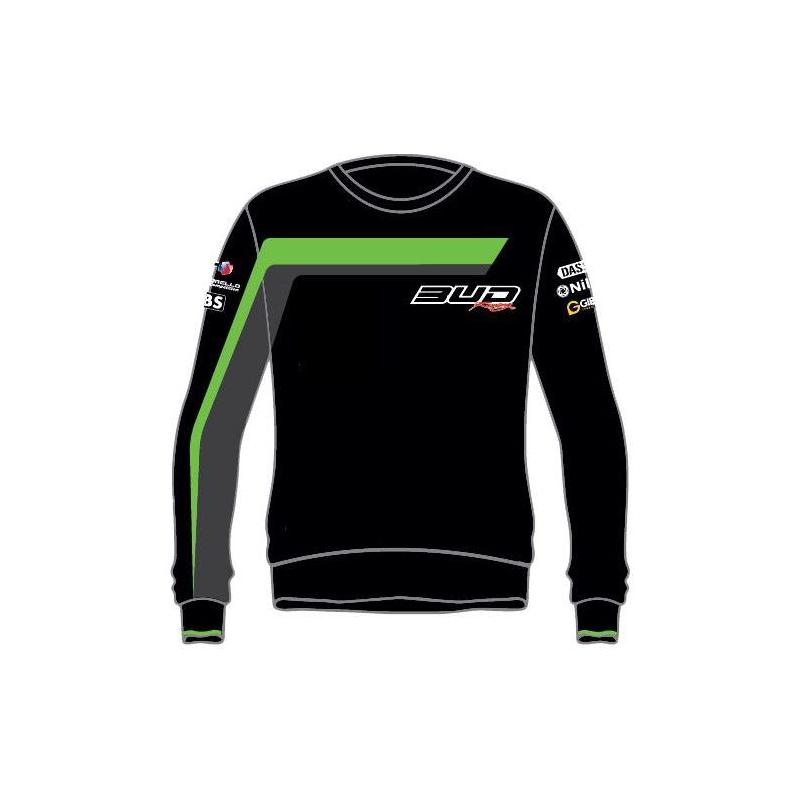 Sweat enfant Staff Bud Racing 18 vert/noir- 8 ans