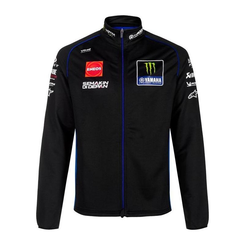 Sweat Yamaha Factory Réplica 2021 bleu/noir- S