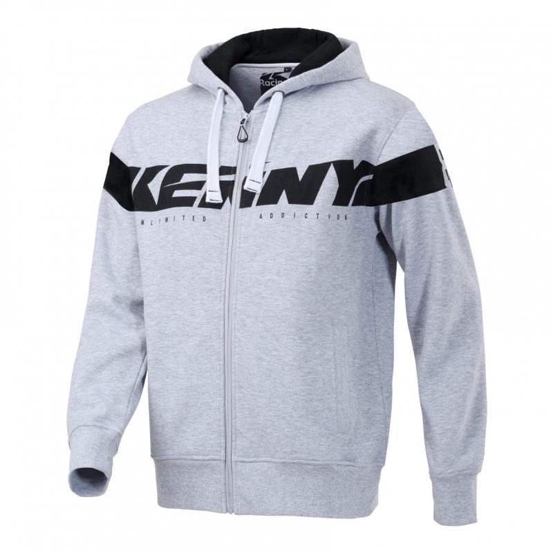 Sweat zippé à capuche Kenny Heritage gris- M