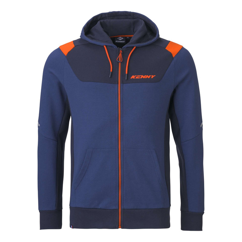 Sweat zippé à capuche Kenny Paddock navy
