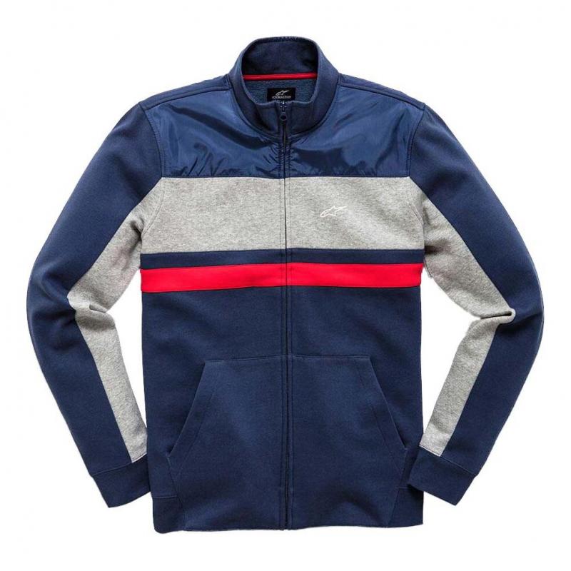Sweat zippé Alpinestras Counter Track navy- M