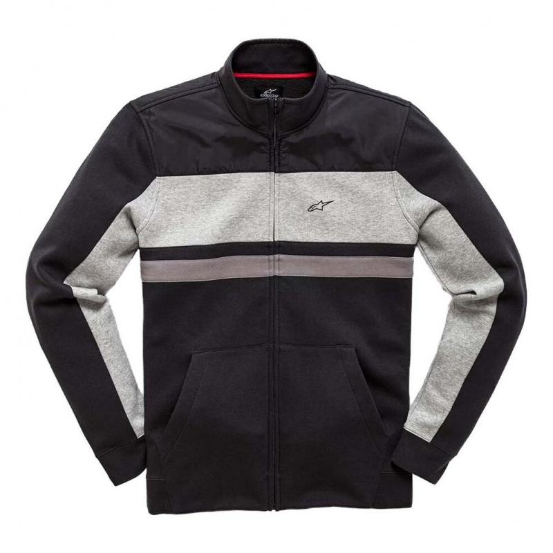 Sweat zippé Alpinestras Counter Track noir- M