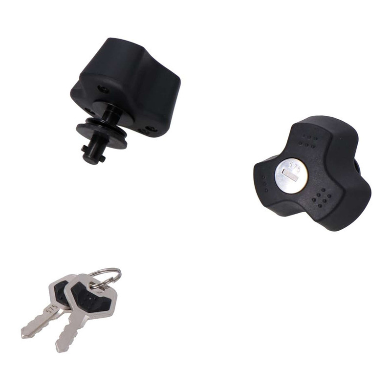 Système antivol SW-MOTECH QUICK-LOCK pour valises EVO