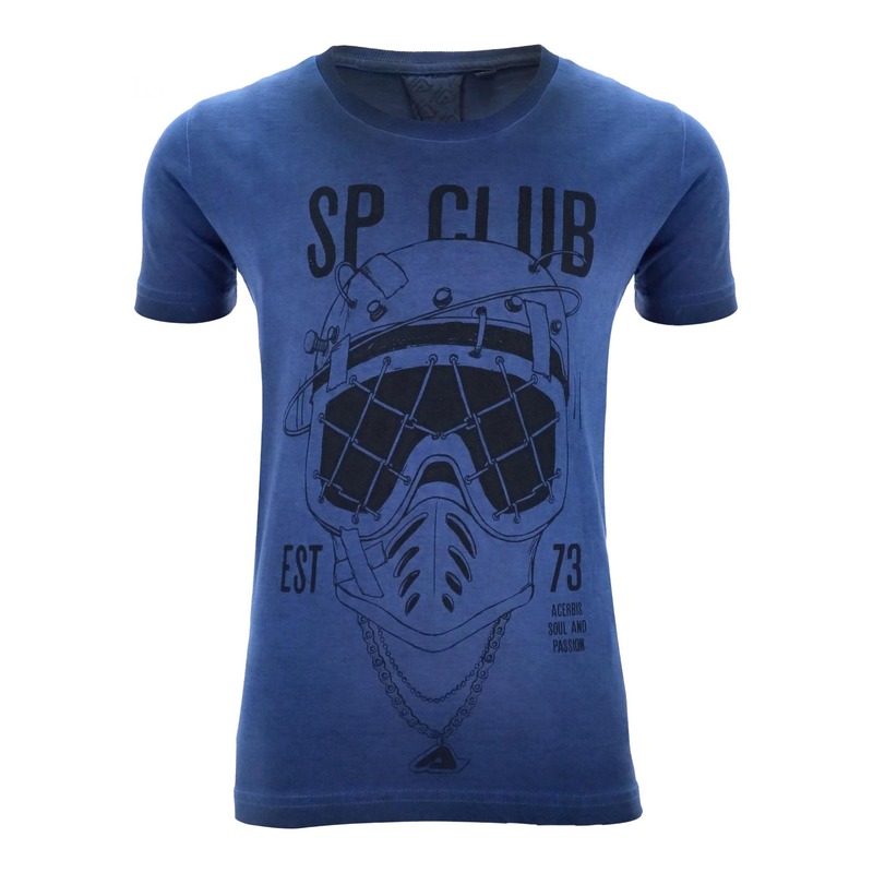 T-shirt Acerbis enfant SP Club Diver Kid bleu 3