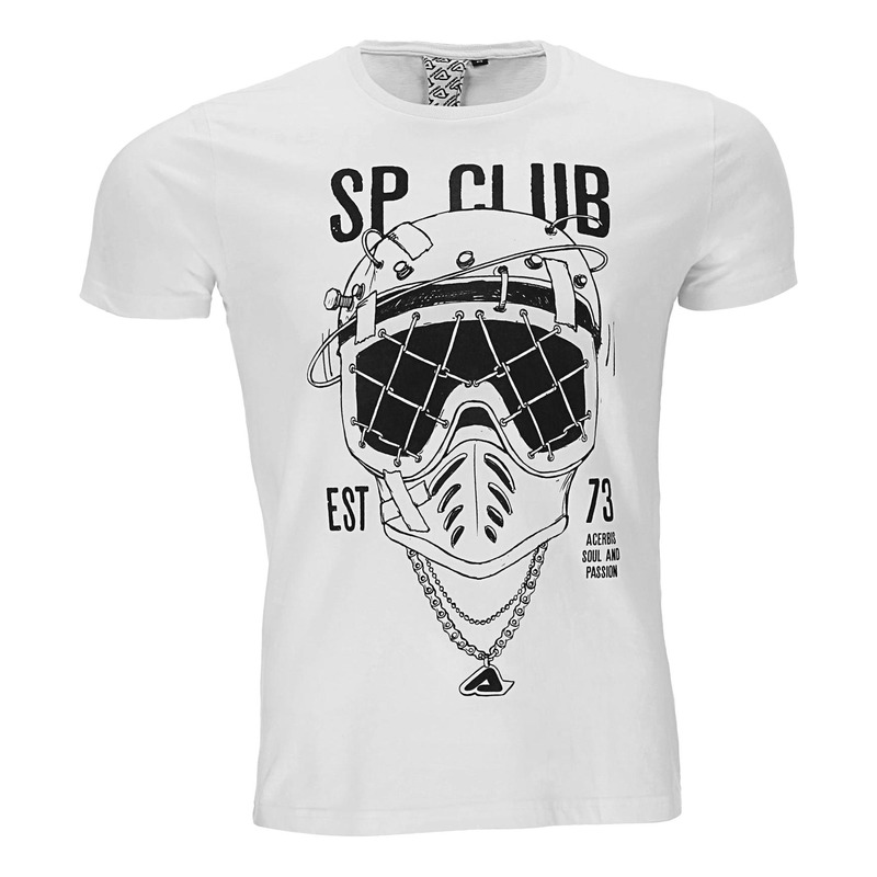 T-shirt Acerbis SP Club Diver blanc- S